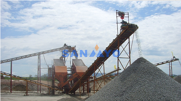 安哥拉制沙生产线